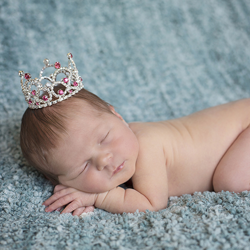 Heart and Pink Stone Crown